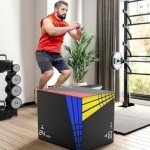 3-in-1 Foam Plyometric Jump Box for Home Gym
