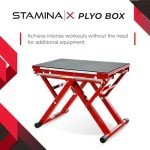 Stamina X Adjustable Plyo Box for Home Gym