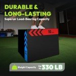 Heavy Foam Plyometric Box for Home Gym Workouts