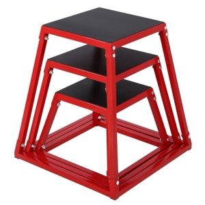 Heavy-Duty Plyometric Jump Box for Home Gym