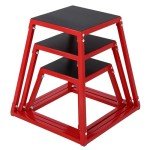 Heavy-Duty Plyometric Jump Box for Home Gym