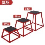 Heavy-Duty Plyometric Jump Box for Home Gym