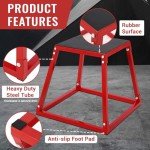 Heavy-Duty Plyometric Jump Box for Home Gym
