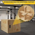 3-in-1 Wood Plyo Box for Home Workouts