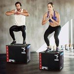 3-in-1 Foam Plyometric Jump Box for Fitness