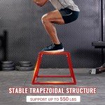 Heavy-Duty Plyometric Jump Box for Home Gym