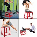 Hasopy Adjustable Plyometric Jump Box Set