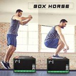 3-in-1 Foam Plyometric Jump Box for Fitness
