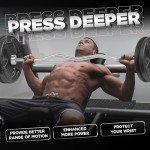 Yes4All 200 lbs Olympic Curl Bar for Strength Training