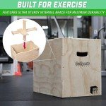 GoSports 3-in-1 Adjustable Plyo Jump Box