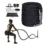1.26-Inch Battle Rope for Home Gym Workouts