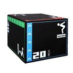 3-in-1 Foam Plyometric Jump Box for Fitness