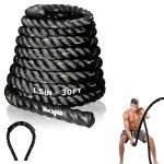 Yes4All 30ft Battle Rope - 1.5in Diameter