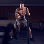 Yes4All 30ft Battle Rope with Steel Anchor