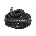 Black Battle Rope - 1.5 Inch Diameter, 30 Feet