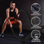 1.26-Inch Battle Rope for Home Gym Workouts