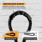 Yes4All 30ft Battle Rope - 1.5in Diameter