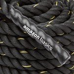 Black Battle Rope - 1.5 Inch Diameter, 30 Feet