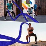 Heavy Duty Battle Rope for Home Workouts - 1.5" x 30