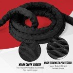 30ft Battle Rope for Home Gym Workouts