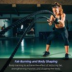 Outroad 30ft Heavy Battle Rope for Home Gym