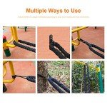 30ft Battle Rope & Weighted Jump Rope Set