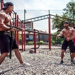 ZENY Battle Rope for Home Gym Training