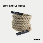 Capelli Sport 20 ft Battling Ropes for Workout
