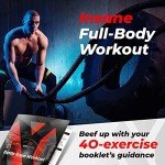 Weighted Battle Ropes for Home Gym Workout