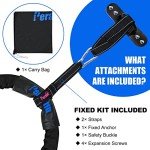 Heavy Duty Battle Rope with Anchor Strap - 1.5" x 50