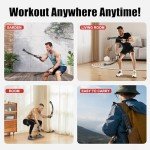 Portable Ropeless Battle Ropes - 2 Pack set