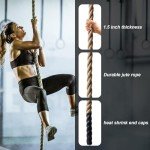 15ft Climbing Rope for Home Gym Workouts