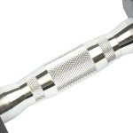 8 lb Rubber Coated Hex Dumbbell Pair