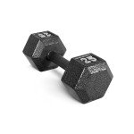 CAP Barbell 25 lb Cast Iron Hex Dumbbell