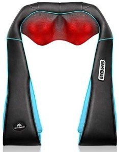 Electric Neck Massager with Heat - Shiatsu Relief