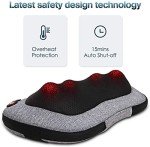 Neck and Back Massager with Heat Comfort