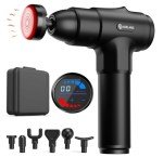 AERLANG Heated Massage Gun for Deep Tissue Relief