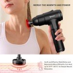 AERLANG Heated Massage Gun for Deep Tissue Relief