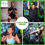 Rubber Hex Dumbbell Set with Rack, 5-50 lbs