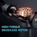 Portable Deep Tissue Massage Gun with 6 Attachments