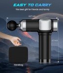KUPAKY Deep Tissue Massage Gun with Carry Case