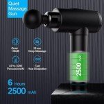 Deep Tissue Percussion Massage Gun with LCD Display