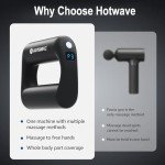 HOTWAVE Deep Tissue Massage Gun for Athletes