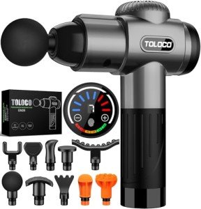 TOLOCO Deep Tissue Massage Gun for Pain Relief