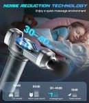 KUPAKY Deep Tissue Massage Gun with Case
