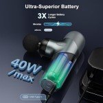 Portable Deep Tissue Massage Gun with 6 Heads