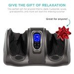 Shiatsu Foot Massager with Remote Control - Gray
