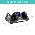 Shiatsu Foot Massager with Remote Control - Gray