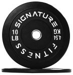 Fitvids 10LB Olympic Bumper Weight Plates - Pair