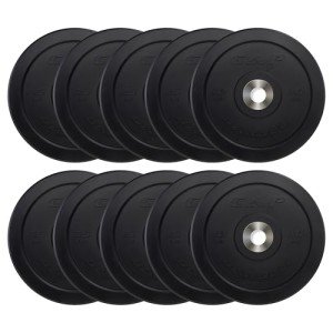 CAP Barbell 260 lb Olympic Bumper Plate Set